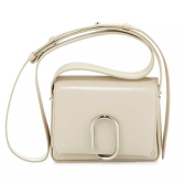 3.1 Phillip Lim 迷你Alix Flap回形针斜挎包 白色 $447（约3224元）