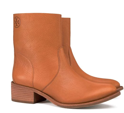 Tory Burch 女士真皮平底短靴