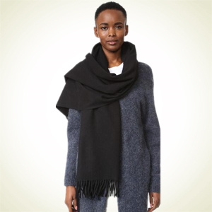 Shopbop：人人都爱抢的 Acne Studios Canada 灰色/黑色围巾