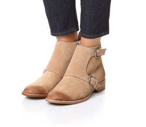3折！MICHAEL Michael Kors Adams Monk Strap女款短靴