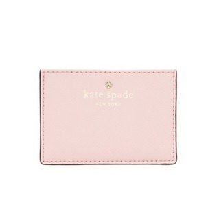 kate spade new york 粉嫩真皮卡包