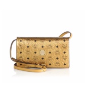 MCM 金色长款钱包（带肩带）--新的一年入一个发财包，$257.25（约1863元）