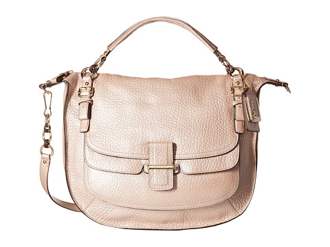 COACH 蔻驰 Madison Pinnacle Pebbled Leather Eva 女士单肩包