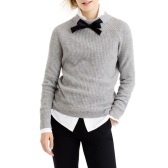 J.CREW 蝴蝶结装饰毛衣 $47.7（约346元）