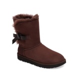 冬日必备--UGG 中筒雪地靴 酒红色 $150.71（约1092元）
