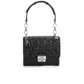 【闪促】Karl Lagerfeld 菱格纹 肩带手提两用 黑色迷你小包 £245.7（约2144元）