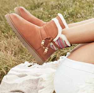 新低！UGG Auburn Serape系列雪地靴