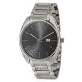 史低价！Calvin Klein Exchange 男士不锈钢石英手表 K2F21161 $68（约493元）