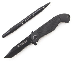Smith & Wesson 史密斯威森 战术笔+匕首 套装