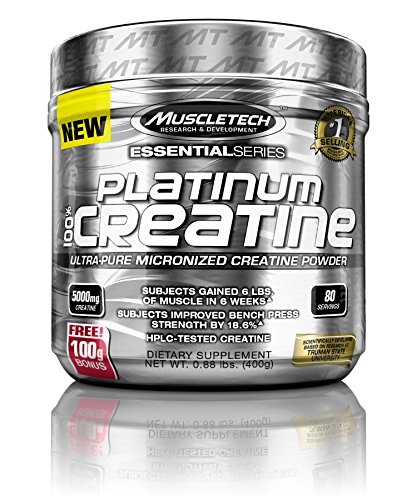 Muscletech 肌肉科技 白金纯一水肌酸 400g