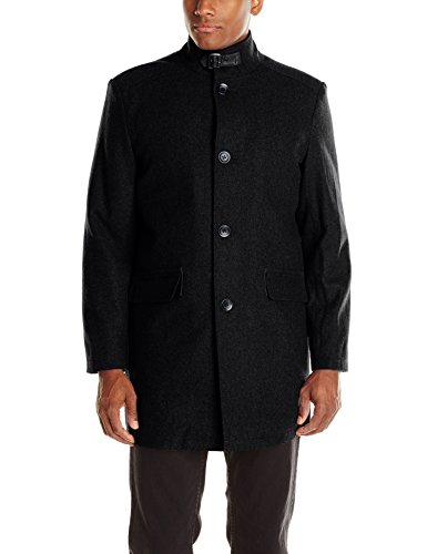 M码！KENNETH COLE New York Wool Walker 男款羊毛大衣