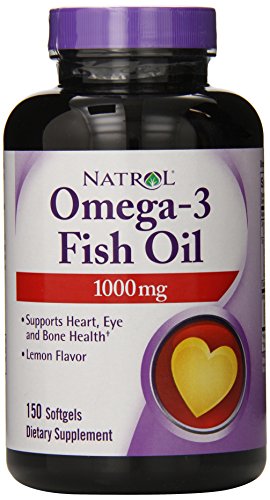 Natrol 耐趣 Fish Oil Omega-3鱼油软胶囊 1000mg 150粒 3瓶装