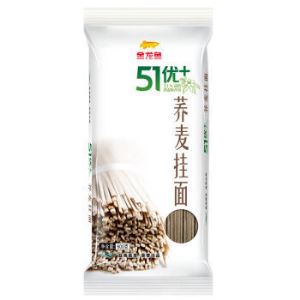 【京东超市】金龙鱼 面条 51优+荞麦挂面600g *2