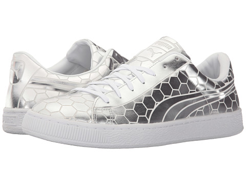 PUMA 彪马 Basket Classic Metallic 男款运动板鞋