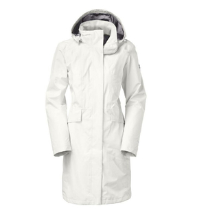 The North Face Suzanne 女士白色羽绒服帕克外套