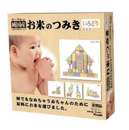 People 日本产 大米积木 幼儿磨牙玩具 ￥393
