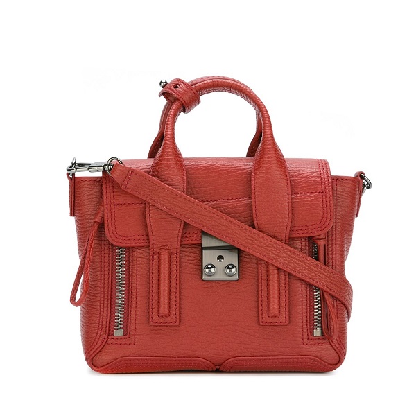 3.1 Phillip Lim 橘红色迷你 “Pashli”手提包（带肩带）$472 （约3386元）