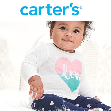 Carter's：卡特童装 清仓区额外7折、低至2.5折！