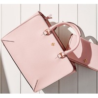 折合2425.50元 TORY BURCH 汤丽柏琦 PEACE SATCHEL 女士单肩手提包 $346.5（￥2475）