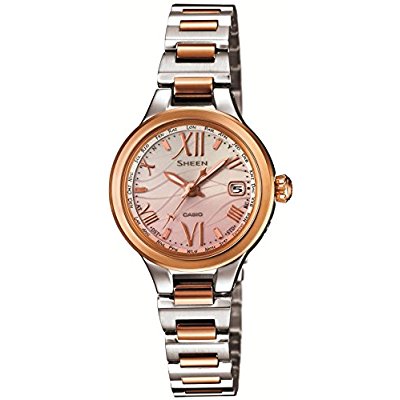 卡西欧 SHEEN系列 SHW-1700SG-4AJF 女士电波表 约1638.12元 原价 2041.20元
