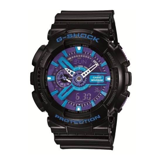 卡西欧 g-shock运动表电子表防水防震男表GA-110HC-1AJF
