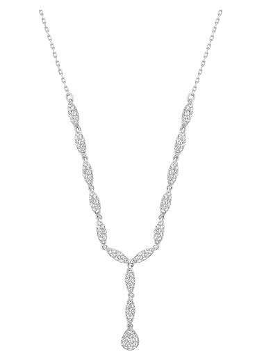 贝拉·索恩同款，SWAROVSKI 施华洛世奇 Y型水晶项链