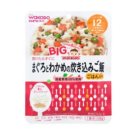 wakodo 和光堂 婴幼儿辅食金枪鱼海带烩饭