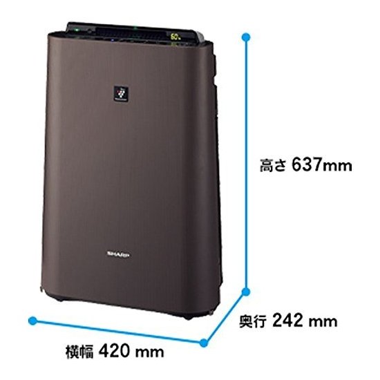 SHARP 夏普 KC-E50W 加湿型空气净化器