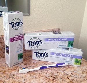 Tom's of Maine 全效护理牙膏4.7盎司(两管装)