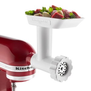 健康肉糜自己绞 KitchenAid 立式搅拌机 食物研磨 配件