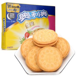 Oreo 奥利奥 金装草莓味饼干 318g