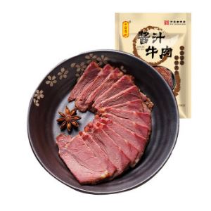 【京东超市】永盛斋 酱汁牛肉 酱牛肉干卤味牛肉 休闲零食 180g/袋