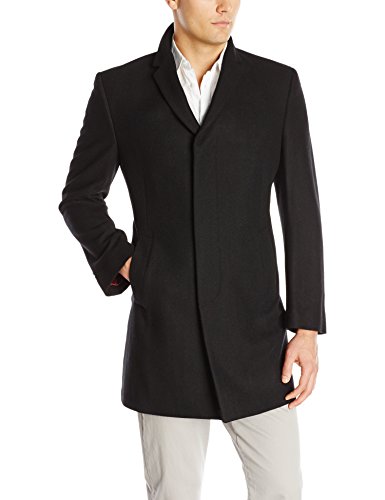 Kenneth Cole 男士羊毛混纺大衣