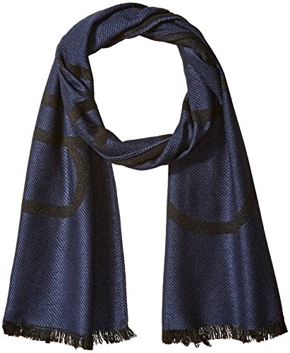 Calvin Klein Woven Twill Logo 男士针织围巾
