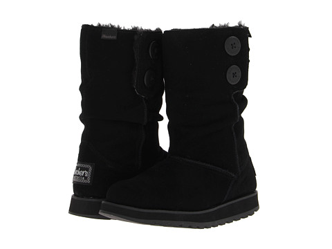 小码福利！SKECHERS 斯凯奇 Keepsakes-Freezing Temps Faux 女款雪地靴