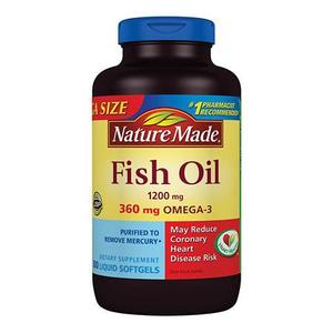 Walgreens 精选Nature Made 鱼油等保健品热卖