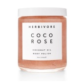 HERBIVORE BOTANICALS 天然可可玫瑰椰子油身体磨砂 226g $36（约261元）