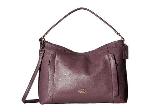 COACH 蔻驰 Pebbled Leather Scout Hobo   女士斜挎包