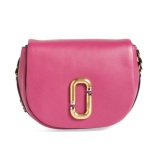 Marc Jacobs Kiki 野莓色蝴蝶结肩包马鞍包 $465.65（约3341元）