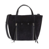 AllSaints 黑色麂皮托特包 $196.8（约1425元）