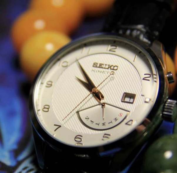 SEIKO 精工 Kinetic SRN049 男款人动电能腕表