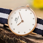 Daniel Wellington 0908DW 女士时尚石英腕表 $48.72（约353元）