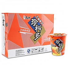 康师傅 方便面（KSF） 珍料多 叉烧豚骨杯面 12杯 泡面整箱装