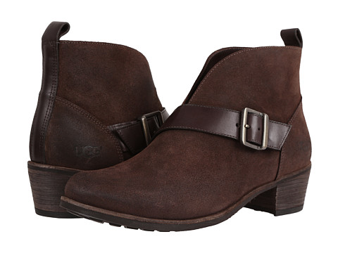UGG 女士真皮时尚皮带扣及踝靴   转运到手约￥650