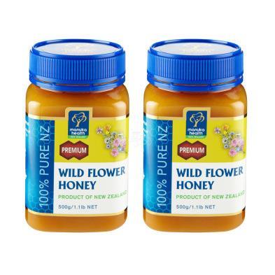 蜜纽康（Manuka Health） 野花蜂蜜 500g*2瓶*2套 新西兰进口 ￥156