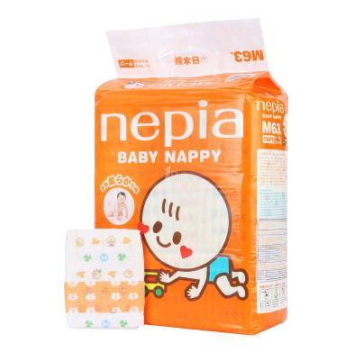 妮飘（Nepia） BABY HAPPY 婴儿纸尿裤 M63 ￥139