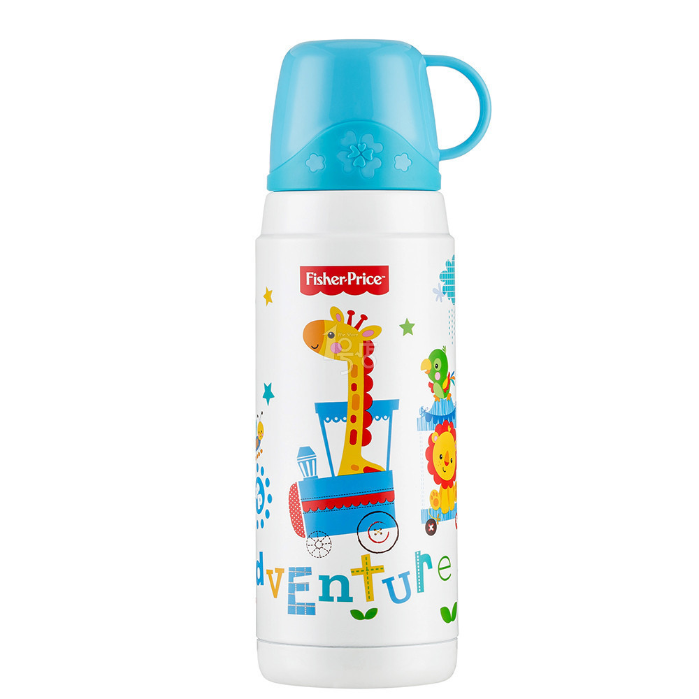 ￥118.00 Fisher Price 费雪 FP-8612B 便携式抽真空保温瓶 600ml蓝色