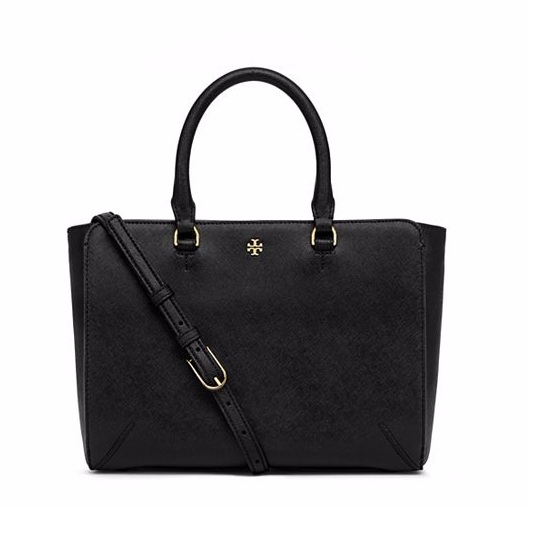 仅剩一只！Tory Burch Robinson 十字纹牛皮小号托特包 $276.5（约2003元）