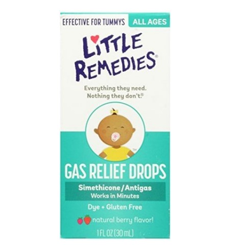 宝宝医药必备！LITTLE REMEDIES 儿童肠胃胀气 果味滴剂 30ml $5.98（约38元）