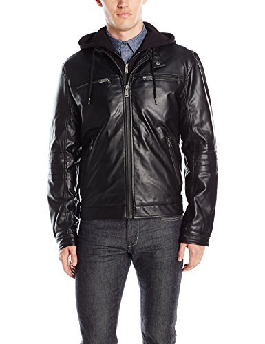 折合113.75元 Lucky Brand Archibald 男士仿皮夹克 $15.95+$15.21含税直邮（约￥214）